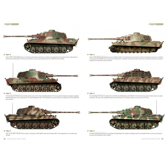Book - 1945 German Colours, Camouflage Profile Guide