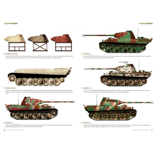 Book - 1945 German Colours, Camouflage Profile Guide Book - 1945 German Colours, Camouflage Profile Guide