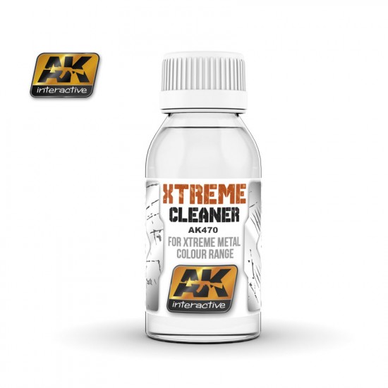 Cleaner for Xtreme Metal Colour Range (100ml)