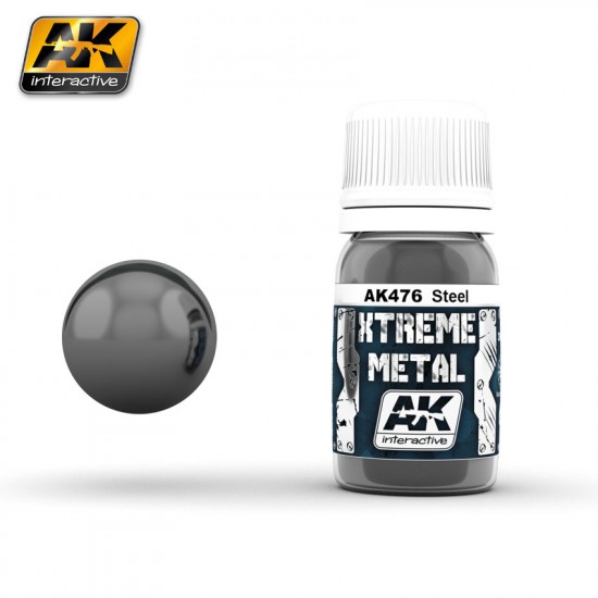 Xtreme Metal - Steel (30ml) Xtreme Metal - Steel (30ml)