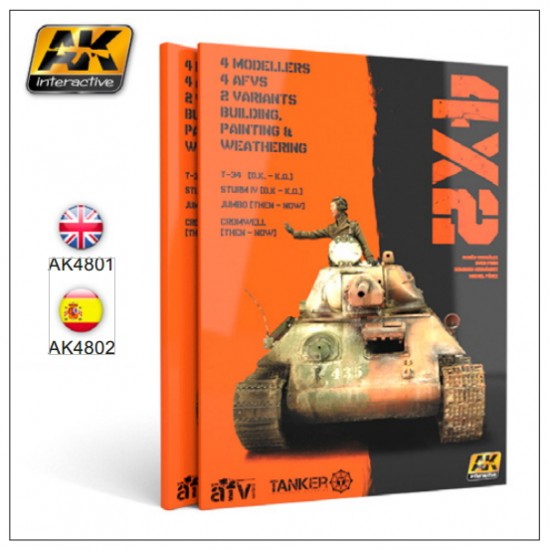 Colour Book - 4X2: Building, Painting and Weathering Techniques on AFVs (130+ pages) Colour Book - 4X2: Building, Painting and Weathering Techniques on AFVs (130+ pages)