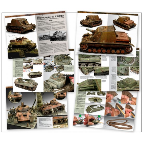 Colour Book - 4X2: Building, Painting and Weathering Techniques on AFVs (130+ pages) Colour Book - 4X2: Building, Painting and Weathering Techniques on AFVs (130+ pages)