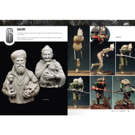 Learning Series No.11 Figure Sculpting & Converting Techniques (English, 88 pages) Learning Series No.11 Figure Sculpting & Converting Techniques (English, 88 pages)