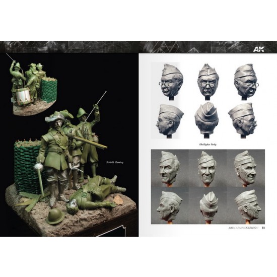 Learning Series No.11 Figure Sculpting & Converting Techniques (English, 88 pages)