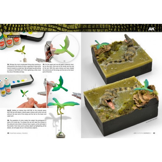 AK Learning Vol.14 Painting Animal Figures (English, 88 pages, Soft cover) AK Learning Vol.14 Painting Animal Figures (English, 88 pages, Soft cover)
