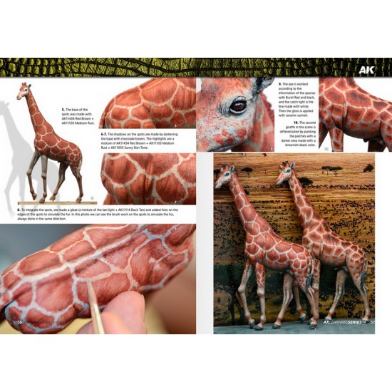 AK Learning Vol.14 Painting Animal Figures (English, 88 pages, Soft cover) AK Learning Vol.14 Painting Animal Figures (English, 88 pages, Soft cover)