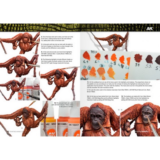 AK Learning Vol.14 Painting Animal Figures (English, 88 pages, Soft cover) AK Learning Vol.14 Painting Animal Figures (English, 88 pages, Soft cover)