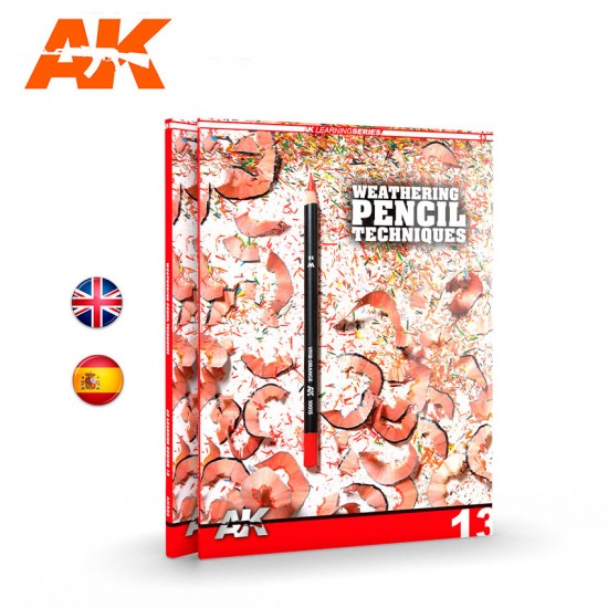 AK Learning Vol.13 Weathering Pencil Techniques (English, 96 pages) AK Learning Vol.13 Weathering Pencil Techniques (English, 96 pages)