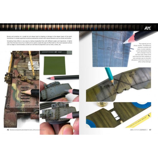 AK Learning Vol.13 Weathering Pencil Techniques (English, 96 pages) AK Learning Vol.13 Weathering Pencil Techniques (English, 96 pages)