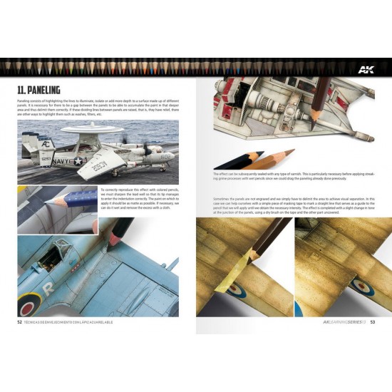 AK Learning Vol.13 Weathering Pencil Techniques (English, 96 pages) AK Learning Vol.13 Weathering Pencil Techniques (English, 96 pages)