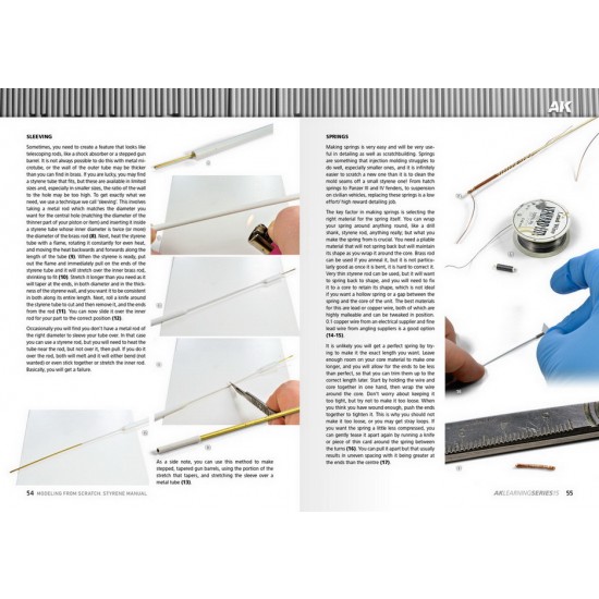 Learning 15 - Modelling From Scratch: Styrene Manual (English, 88 pages) Learning 15 - Modelling From Scratch: Styrene Manual (English, 88 pages)