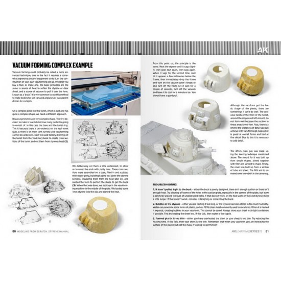 Learning 15 - Modelling From Scratch: Styrene Manual (English, 88 pages) Learning 15 - Modelling From Scratch: Styrene Manual (English, 88 pages)
