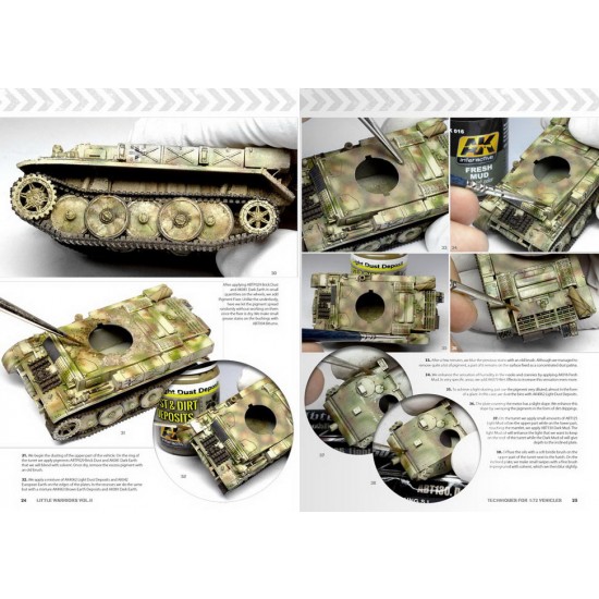 Little Warriors - Techniques on 1:72 Scale Vehicles Vol. II (English, 152 pages) Little Warriors - Techniques on 1:72 Scale Vehicles Vol. II (English, 152 pages)