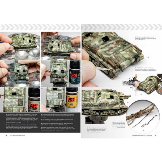 Little Warriors - Techniques on 1:72 Scale Vehicles Vol. II (English, 152 pages) Little Warriors - Techniques on 1:72 Scale Vehicles Vol. II (English, 152 pages)