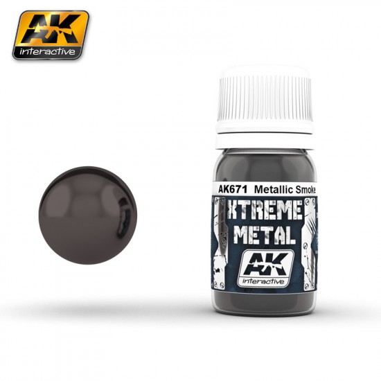 Xtreme Metal - Metallic Smoke (30ml) Xtreme Metal - Metallic Smoke (30ml)