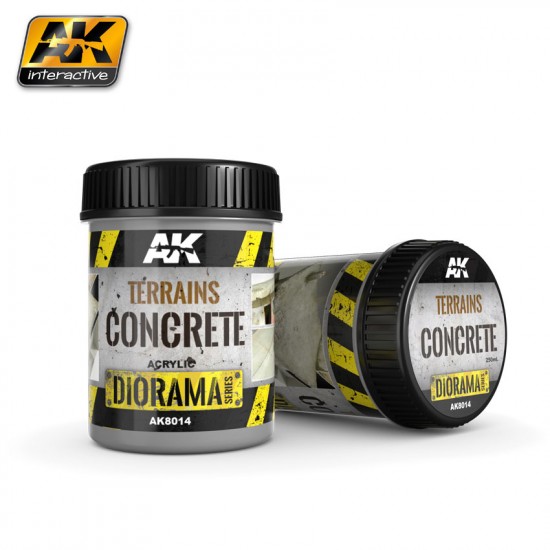 Diorama Series Acrylic Terrains - Concrete (250ml) Diorama Series Acrylic Terrains - Concrete (250ml)