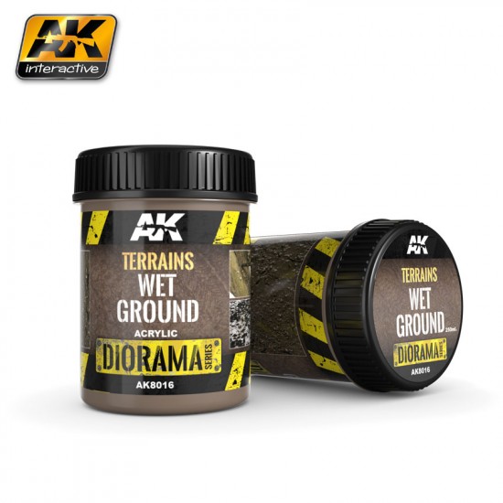 Diorama Series Acrylic Terrains - Wet Ground (250ml) Diorama Series Acrylic Terrains - Wet Ground (250ml)