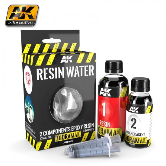 Diorama Series Resin Water 2-Components Epoxy Resin (375ml) Diorama Series Resin Water 2-Components Epoxy Resin (375ml)