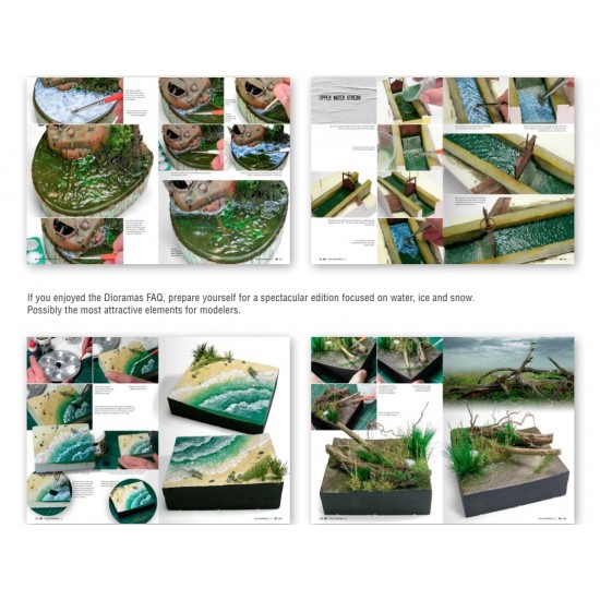 Colour Book - Dioramas F.A.Q 1.2 Extension: Water, Ice & Snow (English, 140pages)