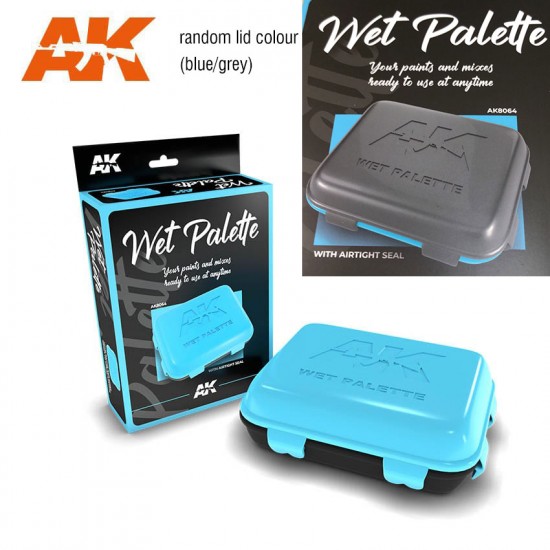 Wet Pallete for Acrylic Paints (contains: palette, Wipe, 40x Papers, 2x Foams) Wet Pallete for Acrylic Paints (contains: palette, Wipe, 40x Papers, 2x Foams)