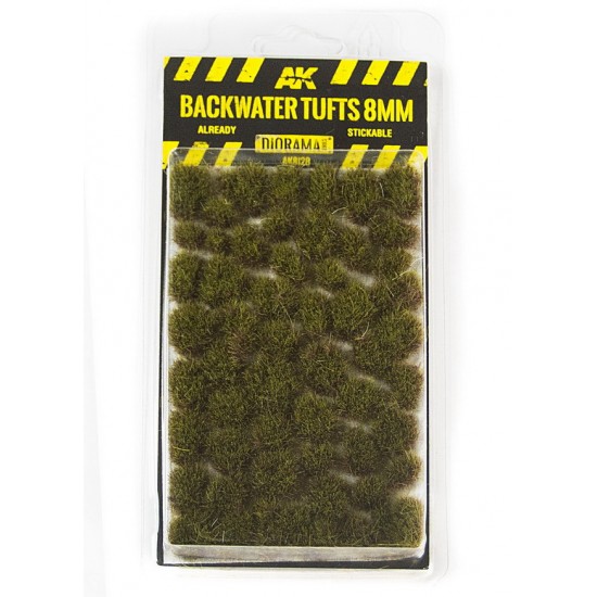 Backwater Tufts 8mm (self-adhesive) Backwater Tufts 8mm (self-adhesive)