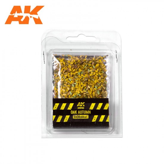 1/35 1/32 75mm 90mm Scale Oak Autumn Leaves (7gr) 1/35 1/32 75mm 90mm Scale Oak Autumn Leaves (7gr)