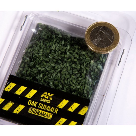 1/35 1/32 75mm 90mm Scale Oak Summer Leaves (7gr) 1/35 1/32 75mm 90mm Scale Oak Summer Leaves (7gr)