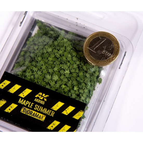 1/35 1/32 75mm 90mm Scale Maple Summer Leaves (7gr) 1/35 1/32 75mm 90mm Scale Maple Summer Leaves (7gr)