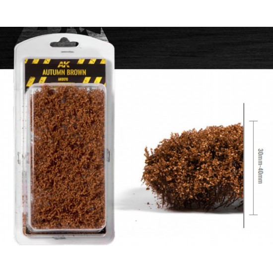 1/35 75mm 90mm Scale Autumn Brown Shrubberies (bush) 1/35 75mm 90mm Scale Autumn Brown Shrubberies (bush)