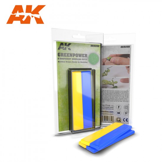 Green Power (Bi-component Modelling Putty 2x 10cm) Green Power (Bi-component Modelling Putty 2x 10cm)