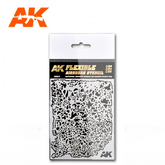 Flexible Airbrush Stencil for 1/20, 1/24, 1/35 Scale Models Flexible Airbrush Stencil for 1/20, 1/24, 1/35 Scale Models