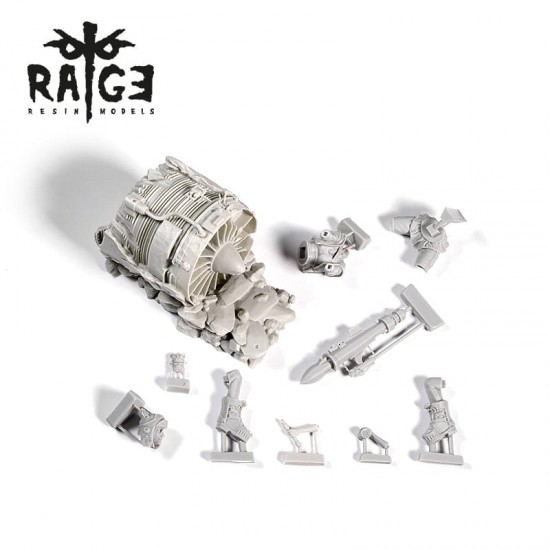 90mm Scale Fantasy Figures Series - Crash Landing 90mm Scale Fantasy Figures Series - Crash Landing
