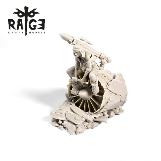 90mm Scale Fantasy Figures Series - Crash Landing 90mm Scale Fantasy Figures Series - Crash Landing