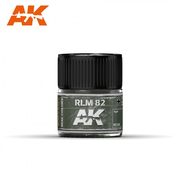 Real Colours Aircraft Acrylic Lacquer Paint - RLM 82 (10ml) Real Colours Aircraft Acrylic Lacquer Paint - RLM 82 (10ml)