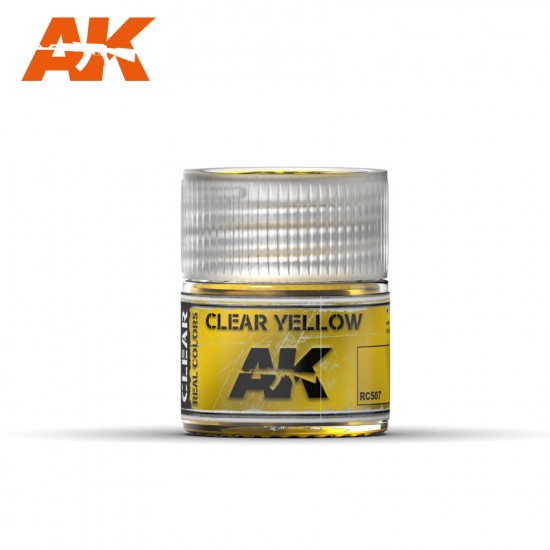 Real Colours Series Acrylic Lacquer Paint - Clear Yellow (10ml) Real Colours Series Acrylic Lacquer Paint - Clear Yellow (10ml)