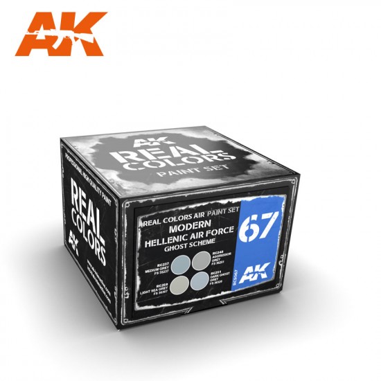 Acrylic Lacquer Paints Set - Modern Hellenic Air Force Ghost Scheme (4 x 10ml) Acrylic Lacquer Paints Set - Modern Hellenic Air Force Ghost Scheme (4 x 10ml)