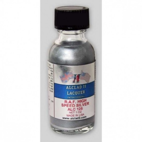 Regular Finishes - RAF High Speed Silver 1oz/30ml Regular Finishes - RAF High Speed Silver 1oz/30ml