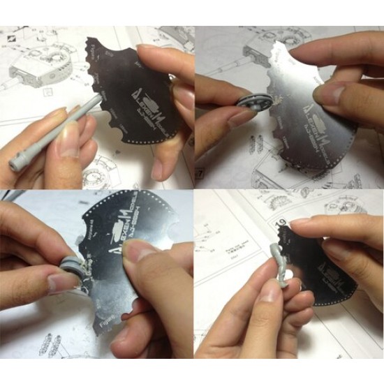 Grinding Tool (Scraper) for All Scale Gundam Models