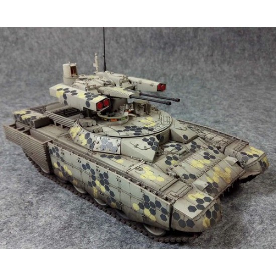 Honeycomb Digital Camo Stencil (Masking) for 1/35, 1/100 Gundam/Scale Models (80x50mm) Honeycomb Digital Camo Stencil (Masking) for 1/35, 1/100 Gundam/Scale Models (80x50mm)