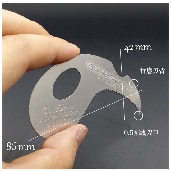 0.5mm Stainless Steel Scriber for All Scale Models 0.5mm Stainless Steel Scriber for All Scale Models