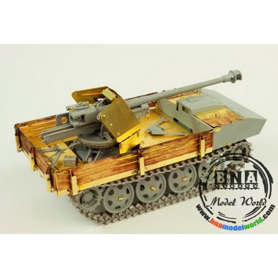 1/35 Detail set for 7.5cm Pak 40/4 Mit Auf RSO (for Dragon kit 6640) 1/35 Detail set for 7.5cm Pak 40/4 Mit Auf RSO (for Dragon kit 6640)