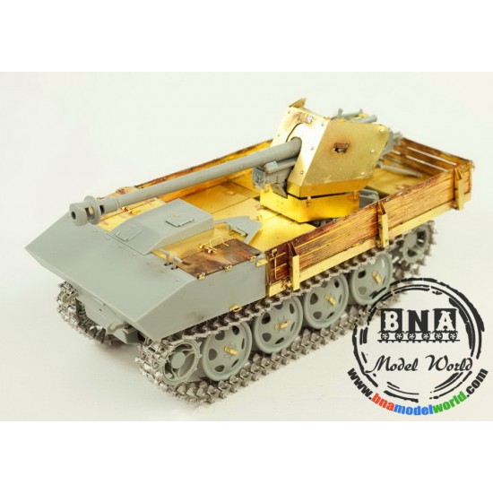 1/35 Detail set for 7.5cm Pak 40/4 Mit Auf RSO (for Dragon kit 6640) 1/35 Detail set for 7.5cm Pak 40/4 Mit Auf RSO (for Dragon kit 6640)