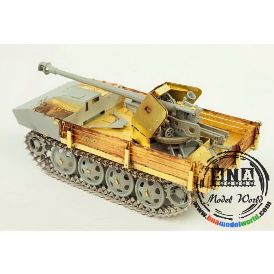 1/35 Detail set for 7.5cm Pak 40/4 Mit Auf RSO (for Dragon kit 6640) 1/35 Detail set for 7.5cm Pak 40/4 Mit Auf RSO (for Dragon kit 6640)