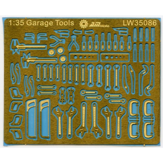1/35 Mechanic Tools (Connectionless Photoetch) 1/35 Mechanic Tools (Connectionless Photoetch)