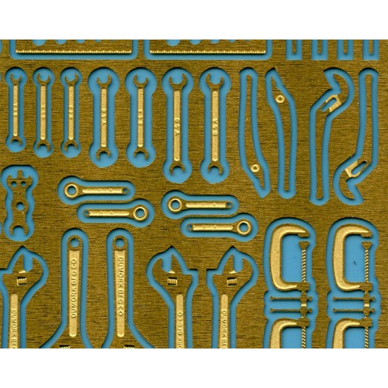 1/35 Mechanic Tools (Connectionless Photoetch) 1/35 Mechanic Tools (Connectionless Photoetch)
