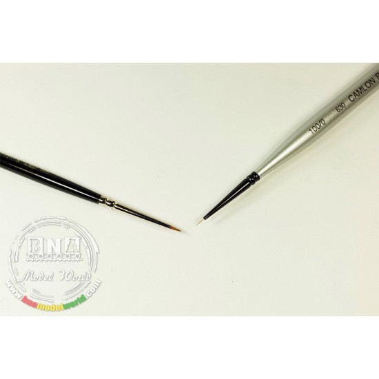 Artetje 630 Camlon Pro Plata 100/0 Micro Paint Brushes Artetje 630 Camlon Pro Plata 100/0 Micro Paint Brushes