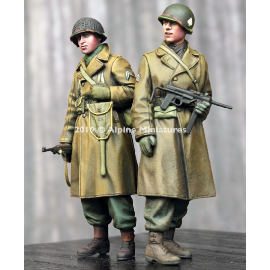 1/35 WWII US Infantry Winter Set (2 figures) 1/35 WWII US Infantry Winter Set (2 figures)