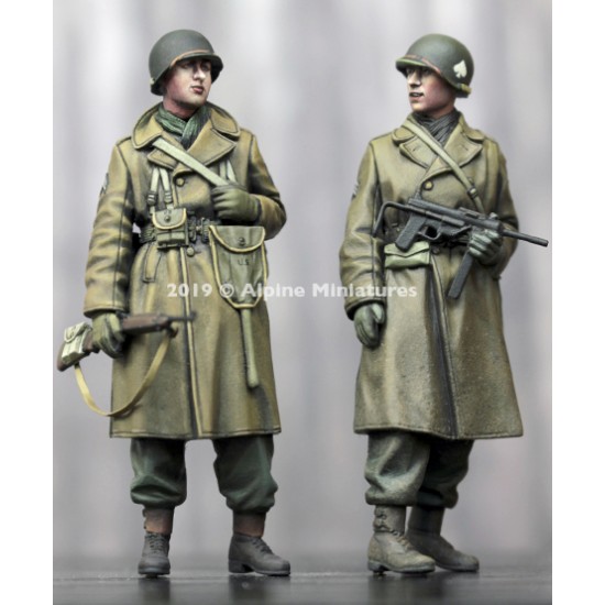 1/35 WWII US Infantry Winter Set (2 figures) 1/35 WWII US Infantry Winter Set (2 figures)