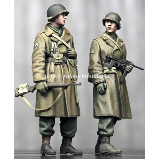 1/35 WWII US Infantry Winter Set (2 figures) 1/35 WWII US Infantry Winter Set (2 figures)