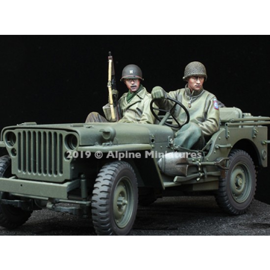 1/35 WWII US Jeep Crew Set (2 figures) 1/35 WWII US Jeep Crew Set (2 figures)